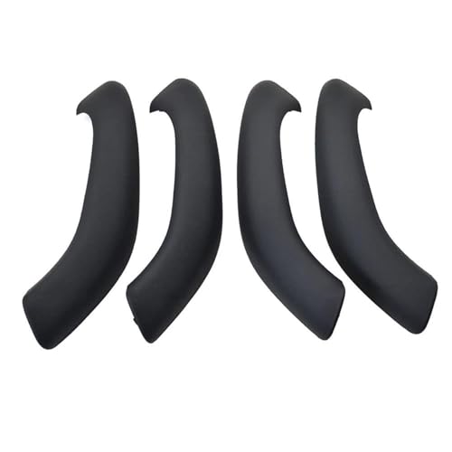 MRBVHGPKUT Autotürgriff 51417417513 Innentür Zuggriff Außenabdeckung Verkleidung Ersatz Für X2 F39 X1 F48 F49 2016-2019(Black 4pcs set) von MRBVHGPKUT
