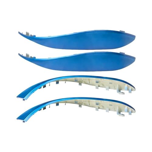MRBVHGPKUT Autotürgriff Auto Innentür Griff Abdeckung Trim Für F30 F80 F31 F32 F33 F34 F35 F36 3 4 3GT Serie 2012-2018(4 Pcs Blue) von MRBVHGPKUT