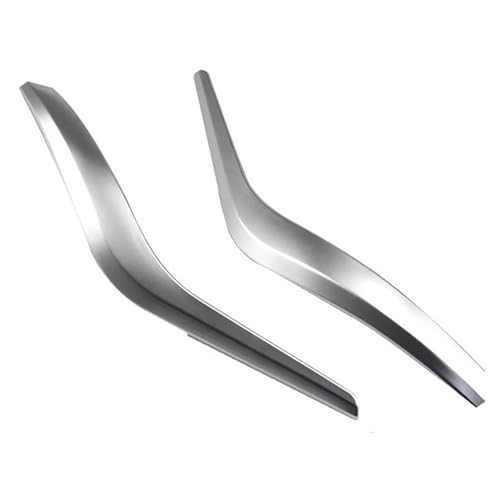 MRBVHGPKUT Autotürgriff Auto Links Rechts Innentür Armlehne Griff Griff Äußere Abdeckung Trim Für X1 E84 2010-2016(Matte Silver-2PCS) von MRBVHGPKUT