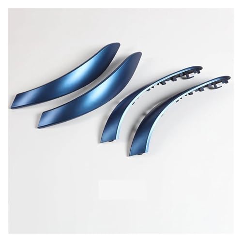 MRBVHGPKUT Autotürgriff Auto Tür Innengriff Abdeckung Trim Für F30 F32 F80 F31 F33 F34 F35 F36 3 4 3GT Serie 2012-2018(4 Pcs Blue) von MRBVHGPKUT