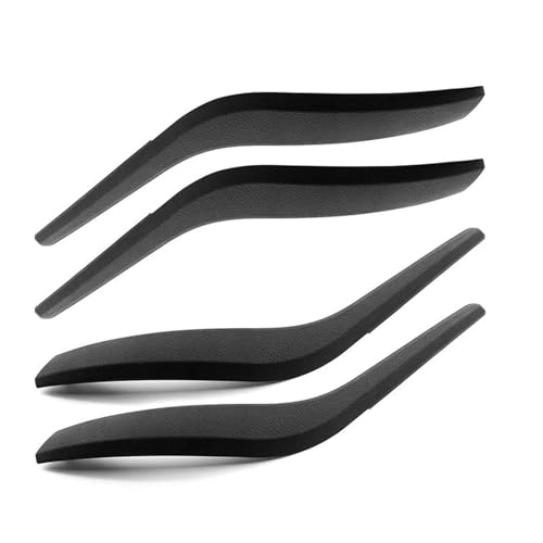 MRBVHGPKUT Autotürgriff Auto Vorne Hinten Innen Türgriff Abdeckung Trim 51412991777 51412991778 Für X1 E84 2010-2016(Mate Black 4PCS) von MRBVHGPKUT