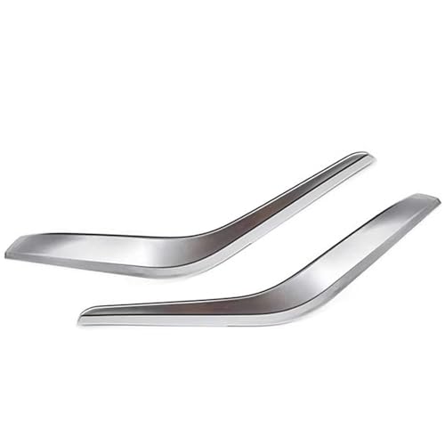 MRBVHGPKUT Autotürgriff Auto Vorne Hinten Innen Türgriff Abdeckung Trim 51412991777 51412991778 Für X1 E84 2010-2016(Silber 1 Paar) von MRBVHGPKUT
