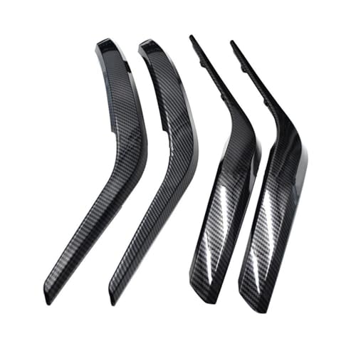 MRBVHGPKUT Autotürgriff Für 16d 20iX 16i 23dX 18dx 25dX 18i 25iX X1 E84 2010-2016 Auto Innengriff Set Tür Armlehne Verkleidung Verkleidung Abdeckung(Carbon Fiber-4pc) von MRBVHGPKUT