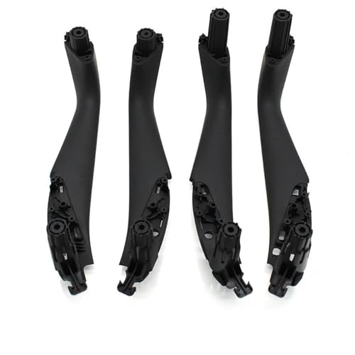 MRBVHGPKUT Autotürgriff Für 5er M5 G30 G31 G38 F90 520 523 525 528 530 2017-2022 Innenraum Auto Türgriff Innenabdeckung Verkleidung Verkleidung 51417438523(Schwarz 4St) von MRBVHGPKUT
