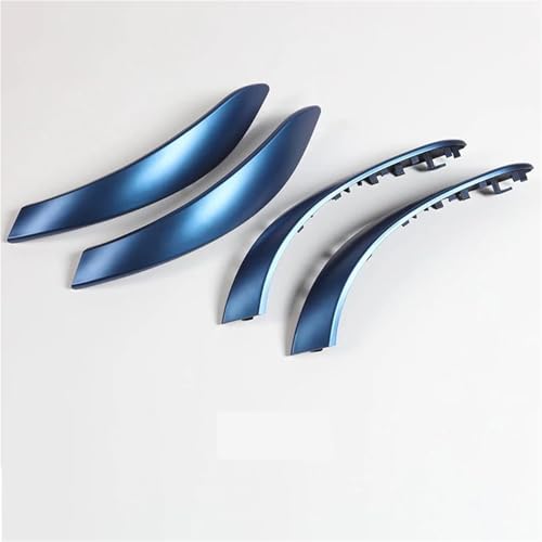 MRBVHGPKUT Autotürgriff Für F30 F80 F31 F32 F33 F34 F35 F36 3 4 3gt Serie 2012-2018 Auto Innenraum Türgriff Abdeckung Verkleidung(4 Pcs Blue) von MRBVHGPKUT