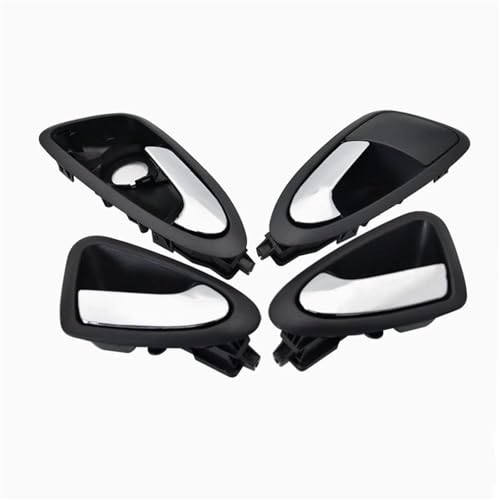 MRBVHGPKUT Autotürgriff Für Seat Für Ibiza 6J 2010-2022 Vorne Hinten Innentür Griff Öffnung Verschleißfest 6J1837113AAH1(Matte Silver set) von MRBVHGPKUT