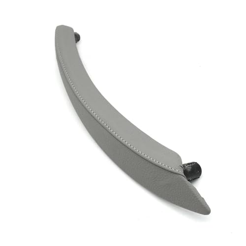 MRBVHGPKUT Autotürgriff Für X5 X6 E70 E71 E72 2007-2013 Innenraum Auto Links Rechts Beifahrer Türgriff Lederabdeckung Trim(Rechts grau) von MRBVHGPKUT