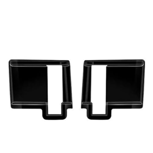 MRBVHGPKUT Autotürgriff Innenbereich Center Türgriff Catch Bowl Panel Cover Trim Protector Für Toyota Für Roomy For Custom 2022-2024(ABS black B) von MRBVHGPKUT