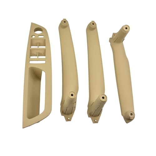 MRBVHGPKUT Autotürgriff Innengriff Fahrerseite Fenster Schalttafel Rahmen Innere Armlehne Zugverkleidung 51416975777 Für E70 X5 E71 E72 X6 SAV 2008-2014(BEIGE) von MRBVHGPKUT