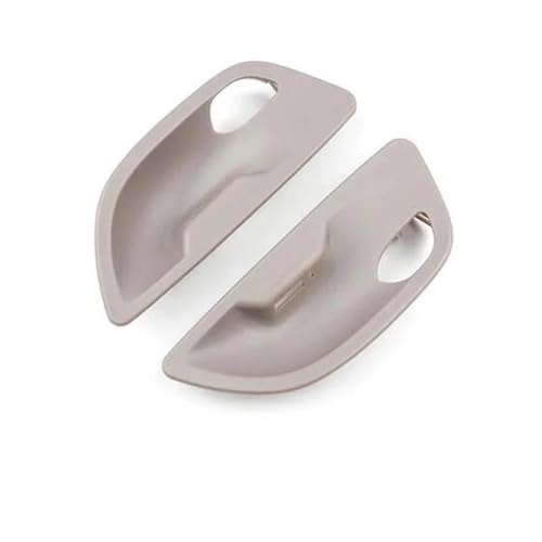 MRBVHGPKUT Autotürgriff LHD RHD Türinnengriff Schüssel Abdeckung Trim Für 5er F10 F11 F18 2010-2017(2 Stück grau) von MRBVHGPKUT