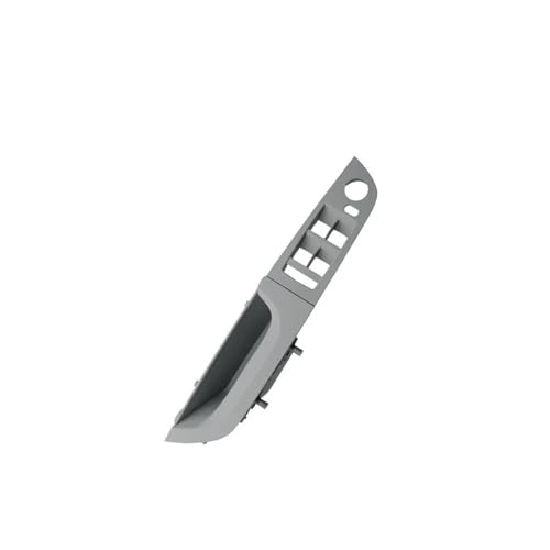 MRBVHGPKUT Autotürgriff Vorderer Linker Türgriff Türfensterschalter Abdeckung Abdeckung Verkleidung Ziehgriff Für E90 3 Serie 2005-2011 51417239659(Modell A Grau) von MRBVHGPKUT