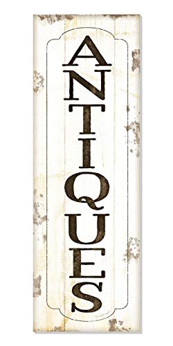 Antiques Wandschild aus Holz, rustikaler Stil, 15,2 x 45,7 cm von MRC Wood Products