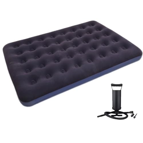 MRDEER 188x137x22 cm Aufblasbare Matratze mit eingebauter Handpumpe - Perfekt für Familienurlaube & Premium-Gästebett! Kompaktes Design, faltbar auf Buchgröße! Ultimativer Komfort für Camping oder zu MRDEER 188x137x22 cm Aufblasbare Matratze mit eingebauter Handpumpe - Perfekt für Familienurlaube & Premium-Gästebett! Kompaktes Design, faltbar auf Buchgröße! Ultimativer Komfort für Camping oder zu von MRDEER
