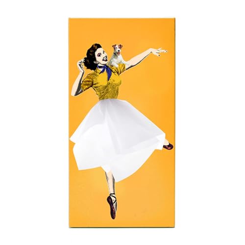 MRDEER Flying Skirt Tissue Box Fliegender Rock Tissue Box Taschentuchbox Mit Fliegendem Rock Kreative Puffy Rock Mädchen Taschentuchspender Personalisiertes Kosmetiktücher Box (gelb) von MRDEER