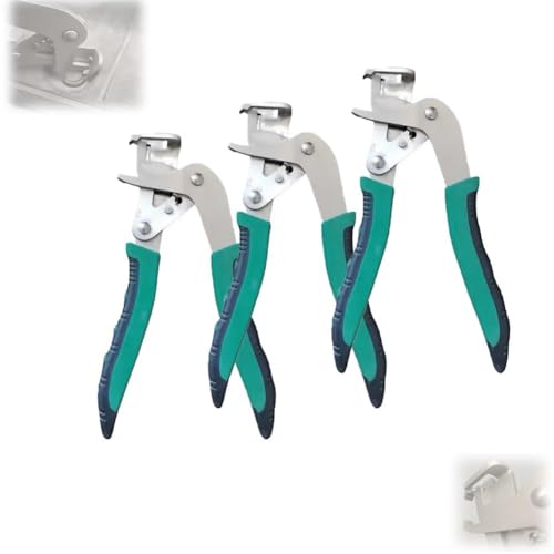 Tivayo Auto-Clipzange/Demontagewerkzeug, Multifunktionale, Effiziente Auto-Sprengringzange, Ergonomisches Clip-Entfernungswerkzeug, Robuste Konstruktion Aus Legiertem Stahl (3 Stk) von MRGIINR