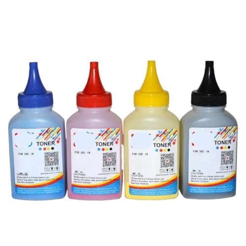 Kompatible Pulvertoner -Refill 40G Kompatibel mit die XG -Serie -Drucker Arbeiten mit CS421DN CS431DW CS521DN CS622DE CX421ADN CX522ADN CX622ADE CX625ADE Color -Lasermodelle(Cyan) von MRHZKE