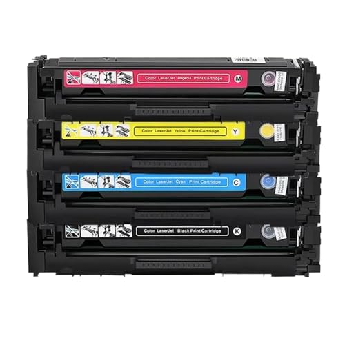 Tonerkartusche 206A 206X 207A W2110A für Pro M255 M255DW M255NW MFP M282NW M283FDW Drucker ohne Chip (BK-kein Chip 206a 207a) von MRHZKE