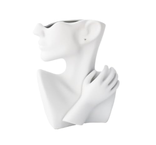 Exquisite Vase Keramik Kopf Gesicht Blume Und Dekorative Faux Buch Stapel Abstrakte Skulptur Moderne Vasen Exquisite Vase Keramik Kopf Gesicht Blume Und Dekorative Faux Buch Stapel Abstrakte Skulptur Moderne Vasen von MRKU