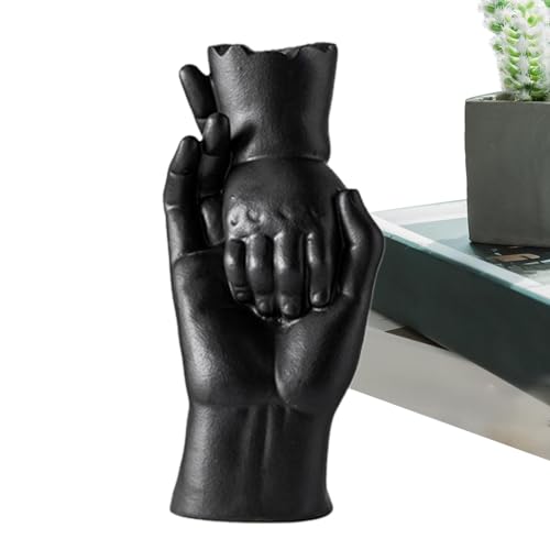 MRKU Keramikvasen für Blumen, ästhetische Knospen zum Halten von Pflanzen – minimalistische Vasenkunst, stabile Couchtischdekoration für das Wohnzimmer zu Hause von MRKU