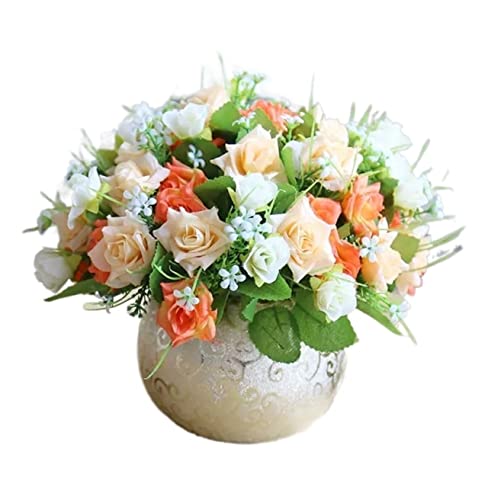 MRKU Künstliche Blumen Stoff Blume Gefälschte Vase Set Für Home Dekoration Pflanzen MRKU Künstliche Blumen Stoff Blume Gefälschte Vase Set Für Home Dekoration Pflanzen von MRKU