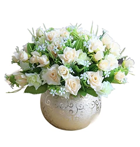 MRKU Künstliche Blumen Stoff Blume Gefälschte Vase Set Für Home Dekoration Pflanzen MRKU Künstliche Blumen Stoff Blume Gefälschte Vase Set Für Home Dekoration Pflanzen von MRKU