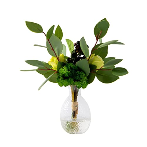 MRKU Seidentuch Grün Künstliche Blumen Mit Glasvase Blumenstrauß Zubehör Home Wohnzimmer Hochzeit Tischdekoration MRKU Seidentuch Grün Künstliche Blumen Mit Glasvase Blumenstrauß Zubehör Home Wohnzimmer Hochzeit Tischdekoration von MRKU