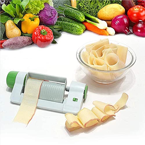 Multifunction Slicer Peeler Veggie Sheet,Fruit Vegetables Cutter Spiralizer,Thin Veggie Sheets Easy Slicers von MRLZLT
