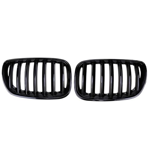 MRNQCB Frontstoßstangen-Kühlergrill Für B&MW E53 X5 LCI 2004 2005 2006 Front-Sportgitter In Glänzendem Schwarz Motorhaubengitter Auto-Styling-Zubehör(Gloss Black) von MRNQCB
