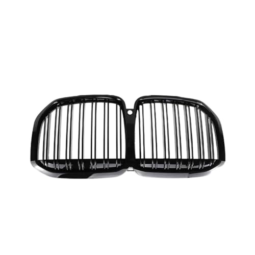 MRNQCB Für B&MW X7 G07 2019–2021 Frontnierengrill Mit Einzel- Und Doppellamellengrill Und Schwarz Glänzendem Fronthaubeneinsatz Autofront- und Kühlergrills(19-22 Gloss Black-ll) von MRNQCB