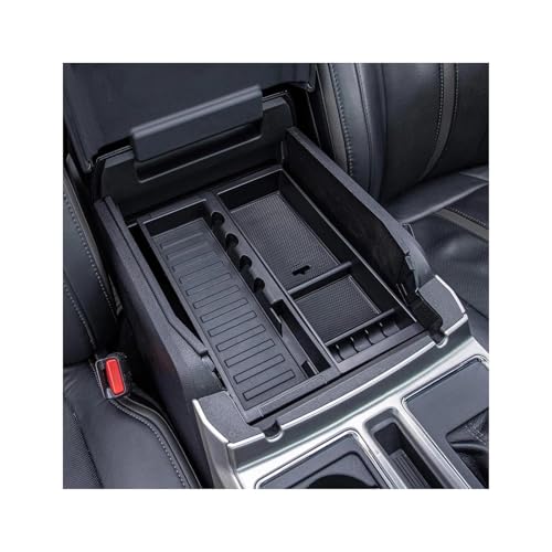 MRNQCB Mittelkonsolen-Ablagefach, Palettenablage Für F&ord F150 2015-2020 F250 F350 F450 2017-2022 Für Expedition 2018-2024 Auto-Armlehnenbox von MRNQCB
