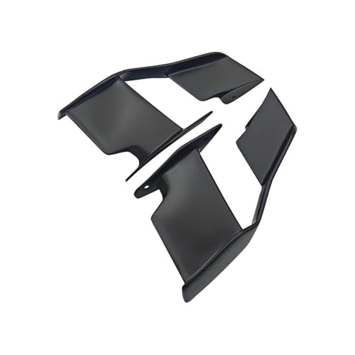 MRNQCB Motorrad Spoiler Flügel Für B&MW S1000R M1000R S1000 R M1000 R 2021-2024 Aerodynamischer Spoiler Winglet Front Schwarz Carbonoptik ABS von MRNQCB