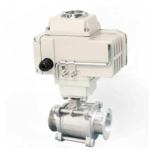 50 Zweiwege-Hochplattform-Kugelhahn Φ57 Edelstahl-Hülsen-Elektrokugelhahn 220 V 24 V(220VAC) von MRNUPLUM