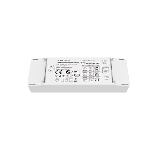 AC110V-220V bis 3-24VDC 1CH*(350-700mA) 12W 3.0 Konstantstrom-LED-Treiber 9-45VDC 100-450mA Lampensteuerung(PB-12A-H(WZS)) von MRNUPLUM