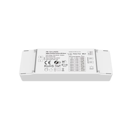 AC110V-220V bis 3-24VDC 1CH*(350-700mA) 12W 3.0 Konstantstrom-LED-Treiber 9-45VDC 100-450mA Lampensteuerung(PB-12A-L(WZS)) von MRNUPLUM