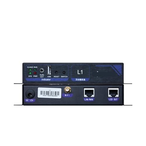 Der asynchrone L1-Player mit LED-Videosteuerungssystem, WLAN und USB unterstützt bis zu 650.000 Pixel(L1) von MRNUPLUM