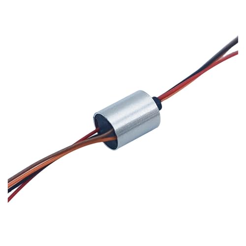 Kappenförmiger Schleifring mit Außendurchmesser 6,5 mm, 12 Leitungen, 1 Ampere kann konventionelle Signale oder Strom for um 360° drehbare Geräte übertragen Kappenförmiger Schleifring mit Außendurchmesser 6,5 mm, 12 Leitungen, 1 Ampere kann konventionelle Signale oder Strom for um 360° drehbare Geräte übertragen von MRNUPLUM