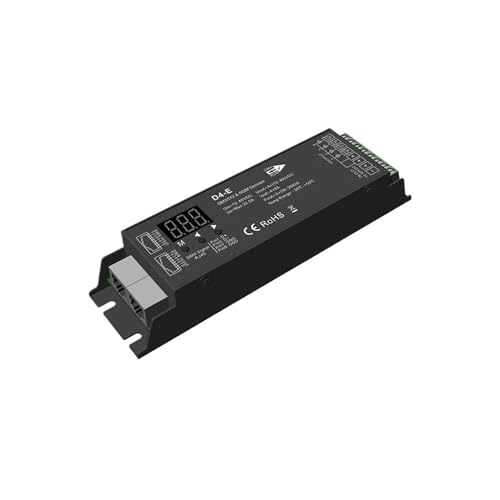 LED RGBW 4-Kanal-DMX512- und RDM-Decoder mit konstanter Spannung 3528 5050 RGBW-Farb-DMX512-Decoder 12V24V36V48V 4ChX8A(D4-E) von MRNUPLUM
