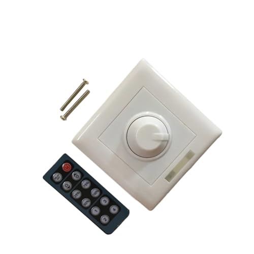 PWM-Signal DC12-24V Fernbedienung 12 Tasten 86 Panel Dimmer manueller stufenlose Helligkeitseinstellung PWM-Signal DC12-24V Fernbedienung 12 Tasten 86 Panel Dimmer manueller stufenlose Helligkeitseinstellung von MRNUPLUM
