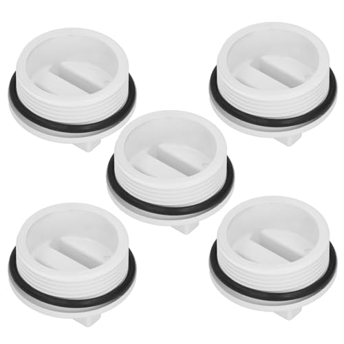 Gewindepool Spa Return Line Winterstecker 5pcs Langlebiger Korrosionsbeständiger Filterabflussstopp mit o Ring für Schwimmbäder Spas Heiße Quellen Weiß 5,5x3.3 cm Gewindepool Spa Return Line Winterstecker 5pcs Langlebiger Korrosionsbeständiger Filterabflussstopp mit o Ring für Schwimmbäder Spas Heiße Quellen Weiß 5,5x3.3 cm von MRSTORY