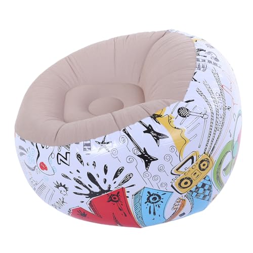 MRSTORY Aufblasbare Bohnenbeutel Stuhl Ergonomische Unterstützung Kritzelenkarakter Tragbarer Komfort für Wohnzimmer Schlafzimmer PVC Verkauft Blasen Sofa Stuhl 120 X 120 X 70 cm MRSTORY Aufblasbare Bohnenbeutel Stuhl Ergonomische Unterstützung Kritzelenkarakter Tragbarer Komfort für Wohnzimmer Schlafzimmer PVC Verkauft Blasen Sofa Stuhl 120 X 120 X 70 cm von MRSTORY