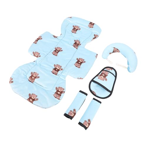MRSTORY Baby Kinderwagen Kühlkissen Weich Atmungsaktive Multifunktionale Abnehmbare Kleinkind -Kinderwagen -Kühlmatten -Matten -Liner für Baby Kinderwagen Krippe oder Wickeltisch (Blau) von MRSTORY