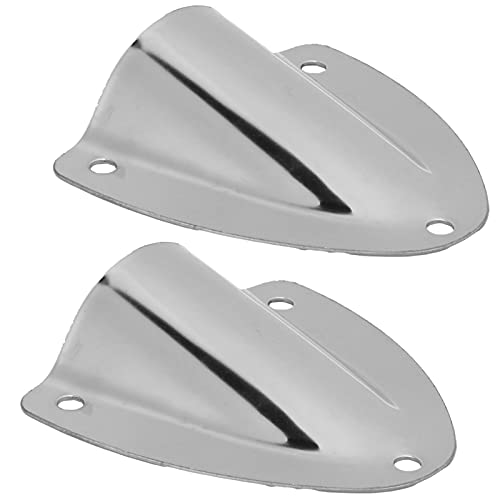 MRSTORY Clam Shell -Entlüftungsdraht durch Abdeckung Polierter Edelstahl Kabel Entlüftungsabdeckungsabdeckung Schutzklammer -Ventilator für Marine Boat Segel -Hardware -Zubehör Größe 57 von MRSTORY