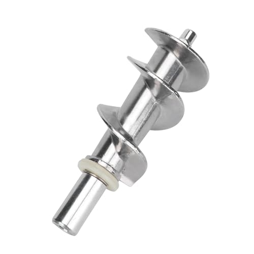 MRSTORY Fleischschleiferschraube Ersatz Langlebiger Aluminiumlegierung Fleischmühle Perfekte Passform für Eigenheime Elektromut Zubehör 12x4,2 Cm 185g von MRSTORY
