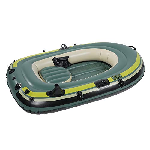 MRSTORY Grüne PVC Aufblasbare Fischerei Ruderboot Zwei Personen Drifting Tauchwerkzeuge von MRSTORY