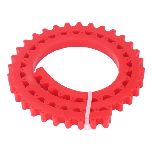 MRSTORY Holzbearbeitungsprofilerstellung Streifengetriebe Flexible Kurve -Formungsvorlage 200 Cm für Komplexe Holzbearbeitungsprojekte Flexible Material von MRSTORY