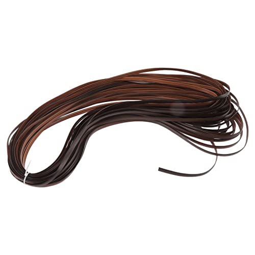 MRSTORY Weidenreparatur Kit Synthetic Rattan Material Plastikmöbel Reparaturversorgung für Innen Im Freien Weidenmöbel Stühle Sofas Tische (Brown verfärbt) von MRSTORY
