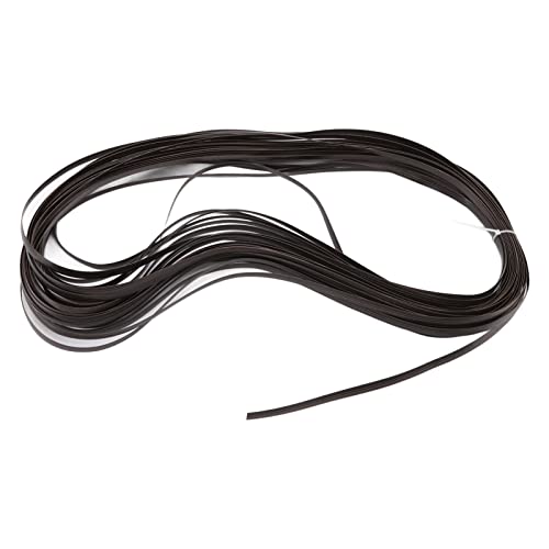 MRSTORY Weidenreparatur Kit Synthetic Rattan Material Plastikmöbel Reparaturversorgung für Innen Im Freien Weidenmöbel Stühle Sofas Tische (Doppelseitig Dunkelbraun) von MRSTORY