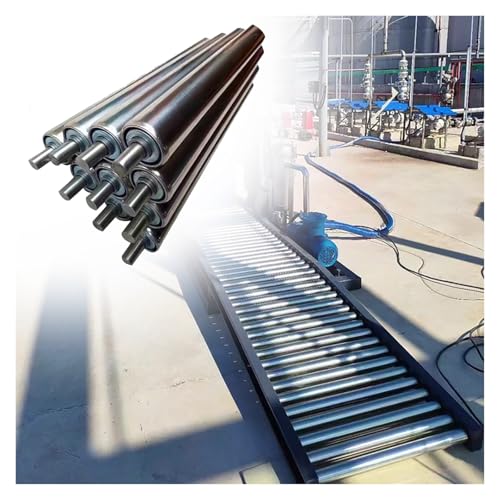 Edelstahl-Förderrolle, Förderrollen-Ersatz, abnehmbare Stützrollen, 1–2,4 Zoll Durchmesser, 32 mm, 900 mm Länge von MRVAKDYDI