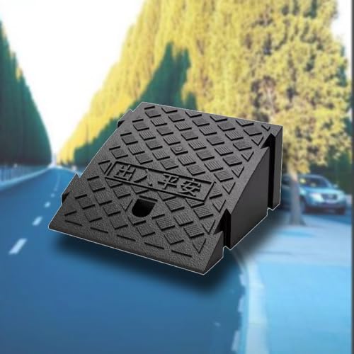 MRVAKDYDI Die klappbare Rollstuhlrampe Schwellenrampe for Rollstuhlfahrer, Mehrfarbig, mehrere Größen(Black,25x27x11 cm) von MRVAKDYDI