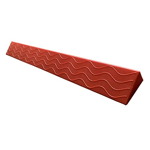 MRVAKDYDI Die klappbare Rollstuhlrampe Schwellenrampe for Türen, Rollstühle, Roller, Mehrfarbig, 1–7,5 cm(Red,5.5cm) von MRVAKDYDI